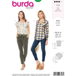 Patron Chemisier Femme Burda N°6326