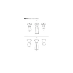 Patron Combinaison Enfant - New Look 6612