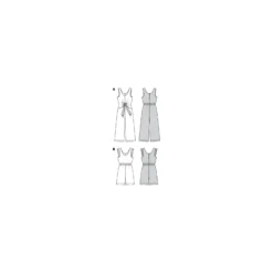 Patron combinaison Femme - Burda n°6134