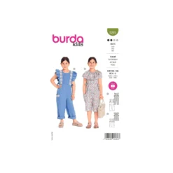 Patron combinaison fille - Burda n°9265
