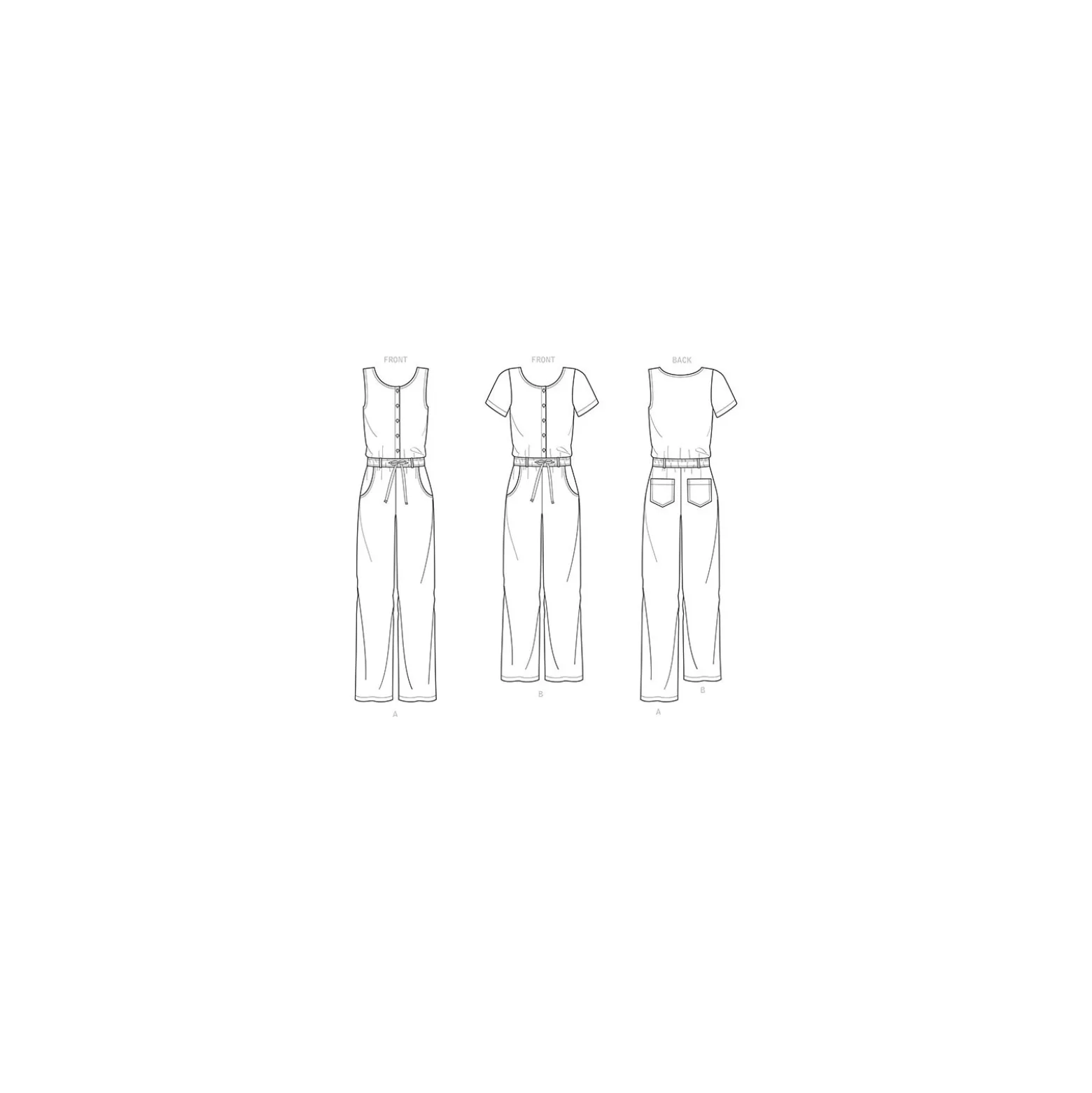 Patron Combinaison Pantalon Femme - New Look 6661