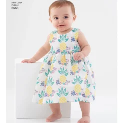 Patron Combinaison sans Manche Bébé - New Look 6568