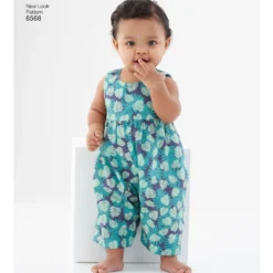 Patron Combinaison sans Manche Bébé - New Look 6568
