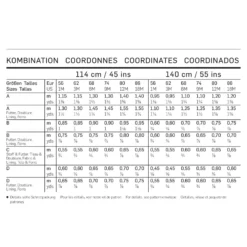 Patron Coordonnés Burda n°9478