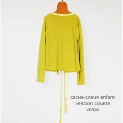 ♥ Patron Coupé-Couzu - Enfant petit cache-coeur ♥