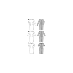Patron Cousu Main Robe Burda n°7137 - Saison 3
