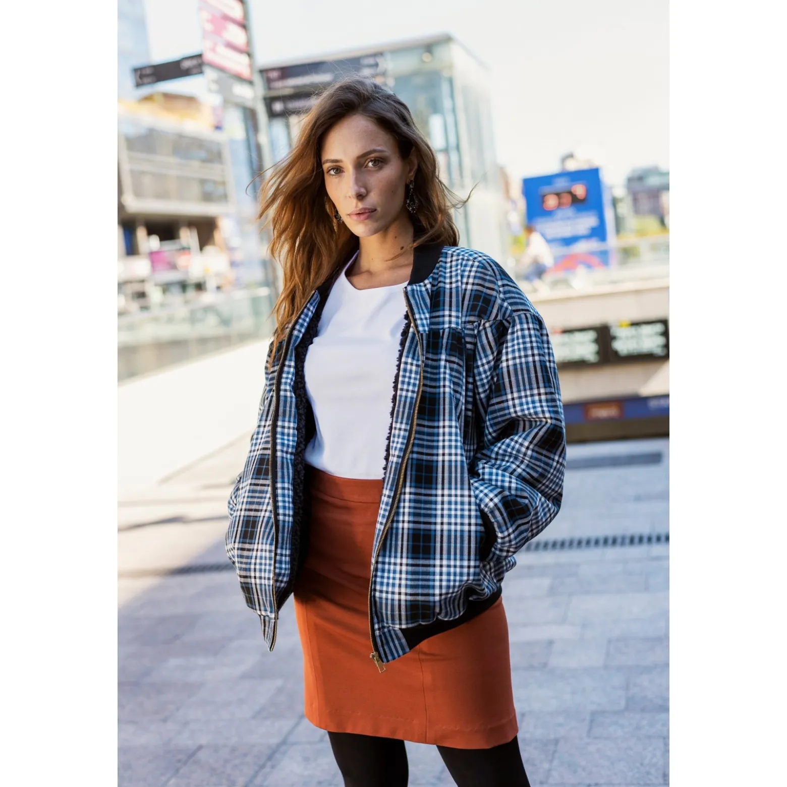 Patron Couture Générale Bomber - Bomber Boulevard (PDF)