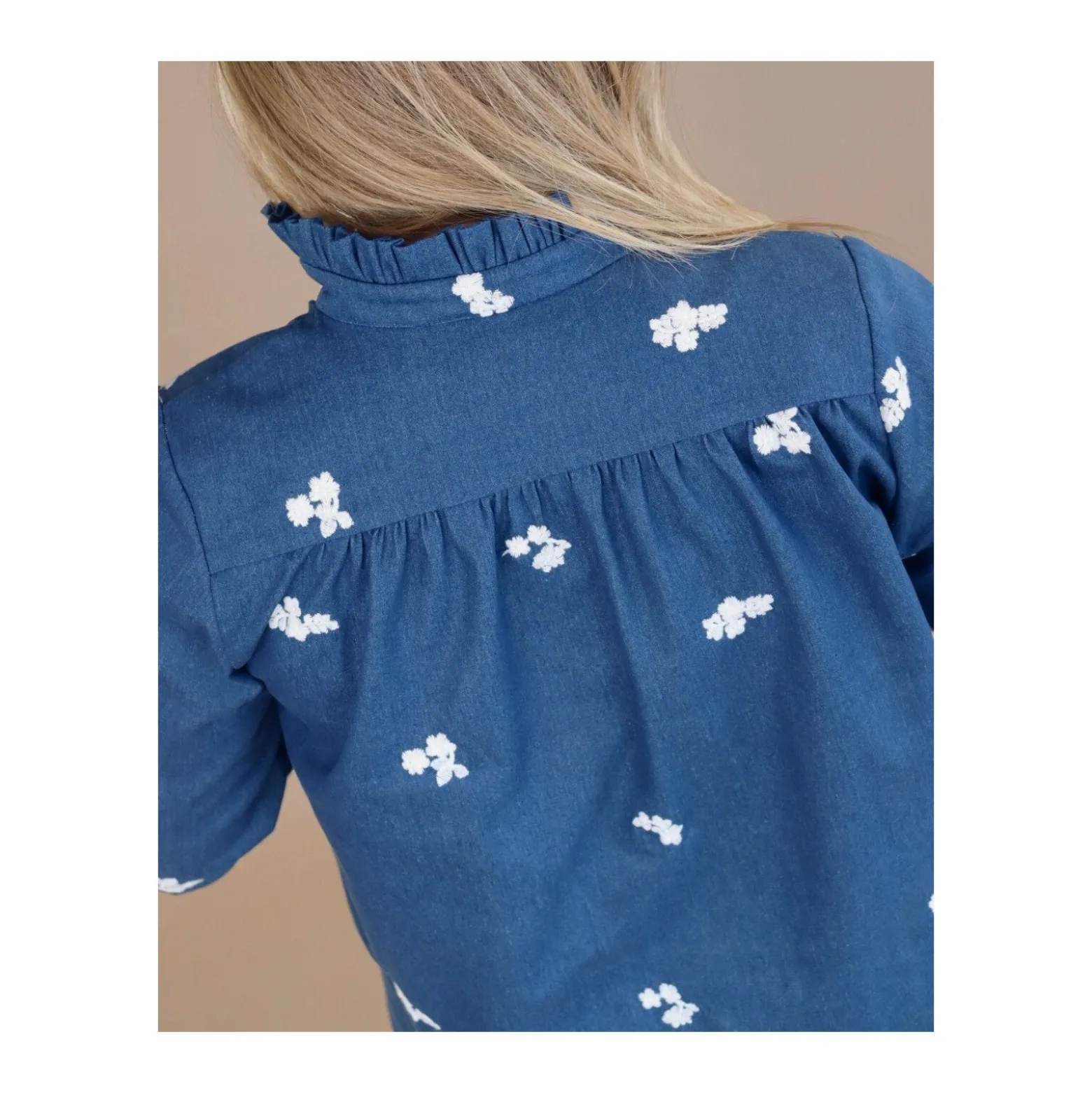Patron Couture Générale chemise / robe - Jean & col