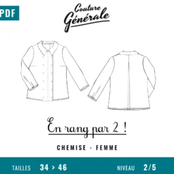 Patron Couture Générale Chemise – En rang par deux (PDF)