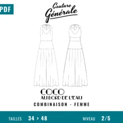 Patron Couture Générale Combinaison - Coco au bord de l'eau (PDF)