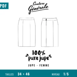Patron Couture Générale Jupe – 100% pure jupe (PDF)
