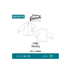 Patron Couture Générale Pull - Hello Sunday