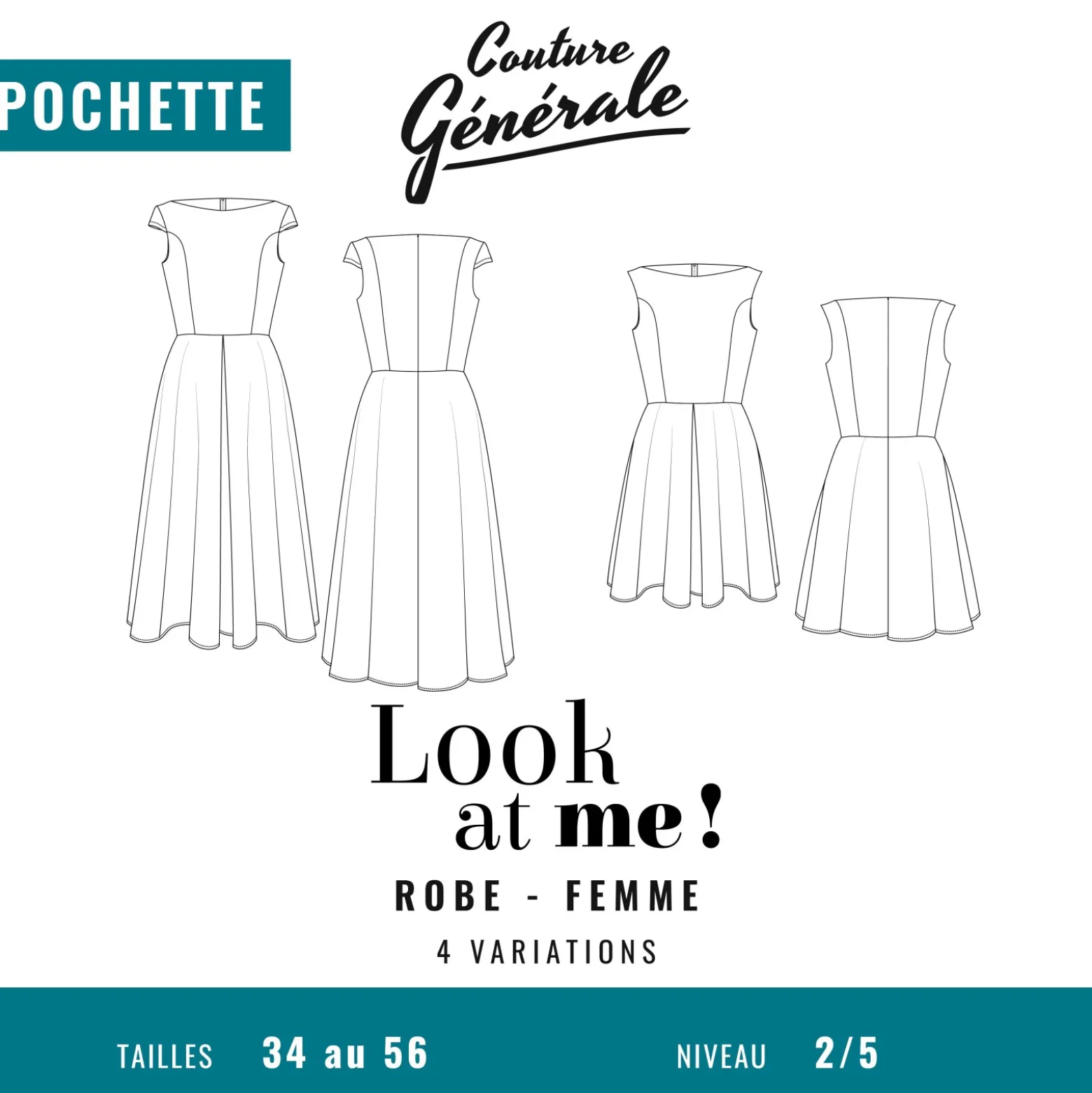 Patron Couture Générale Robe - Look at me !