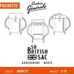 Patron Couture Générale Sac –So British sac