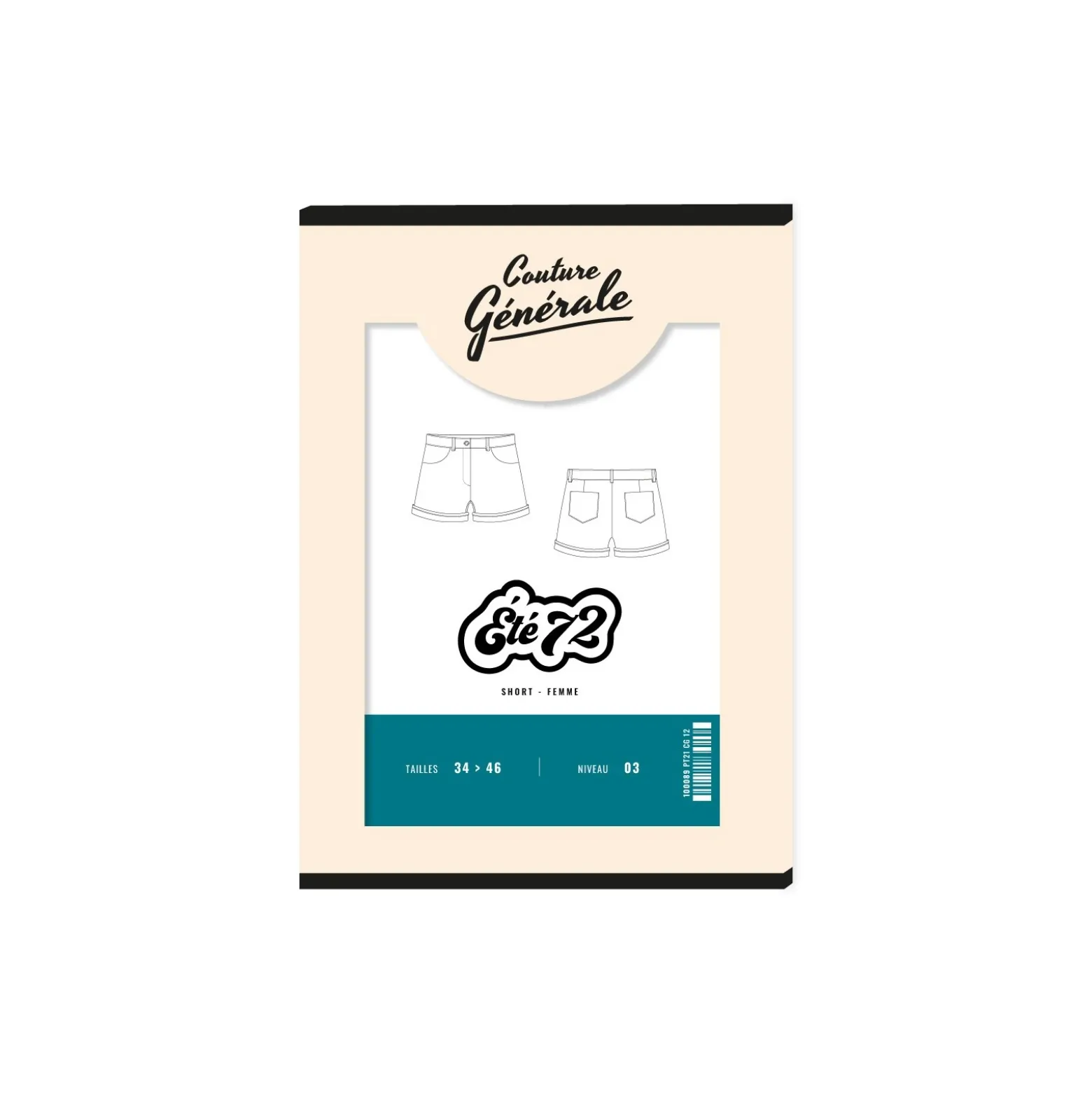 Patron Couture Générale Short – Été 72