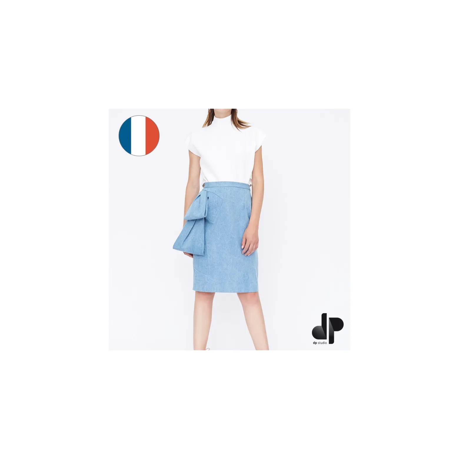 Patron DP Studio Jupe noeud - Le 402