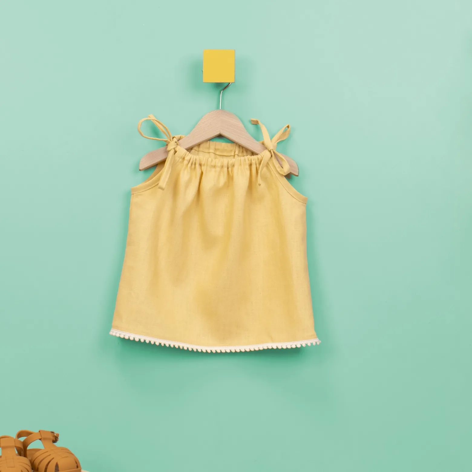 Patron Ensemble bébé (top+bloomer) - Noémie N°19- (PDF)
