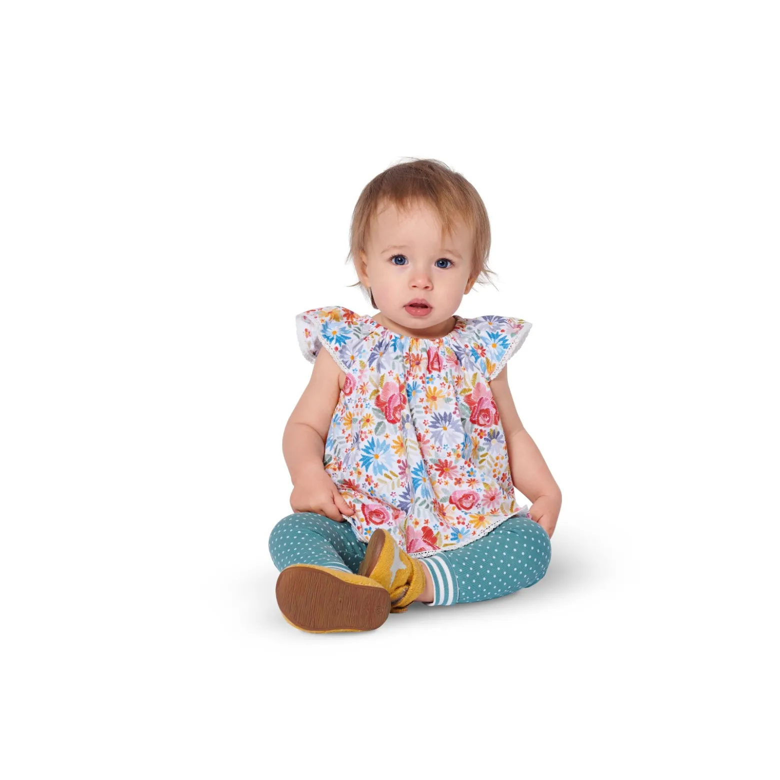 Patron ensemble blouse pantalon bébé - Burda n°9239