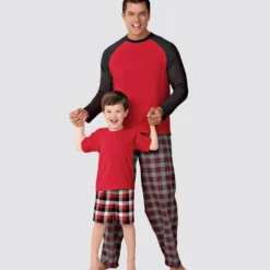 Patron Ensemble de Pyjama Homme et Enfant - Simplicity n°S9128