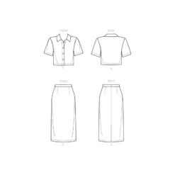Patron Ensemble Femme - New Look 6697