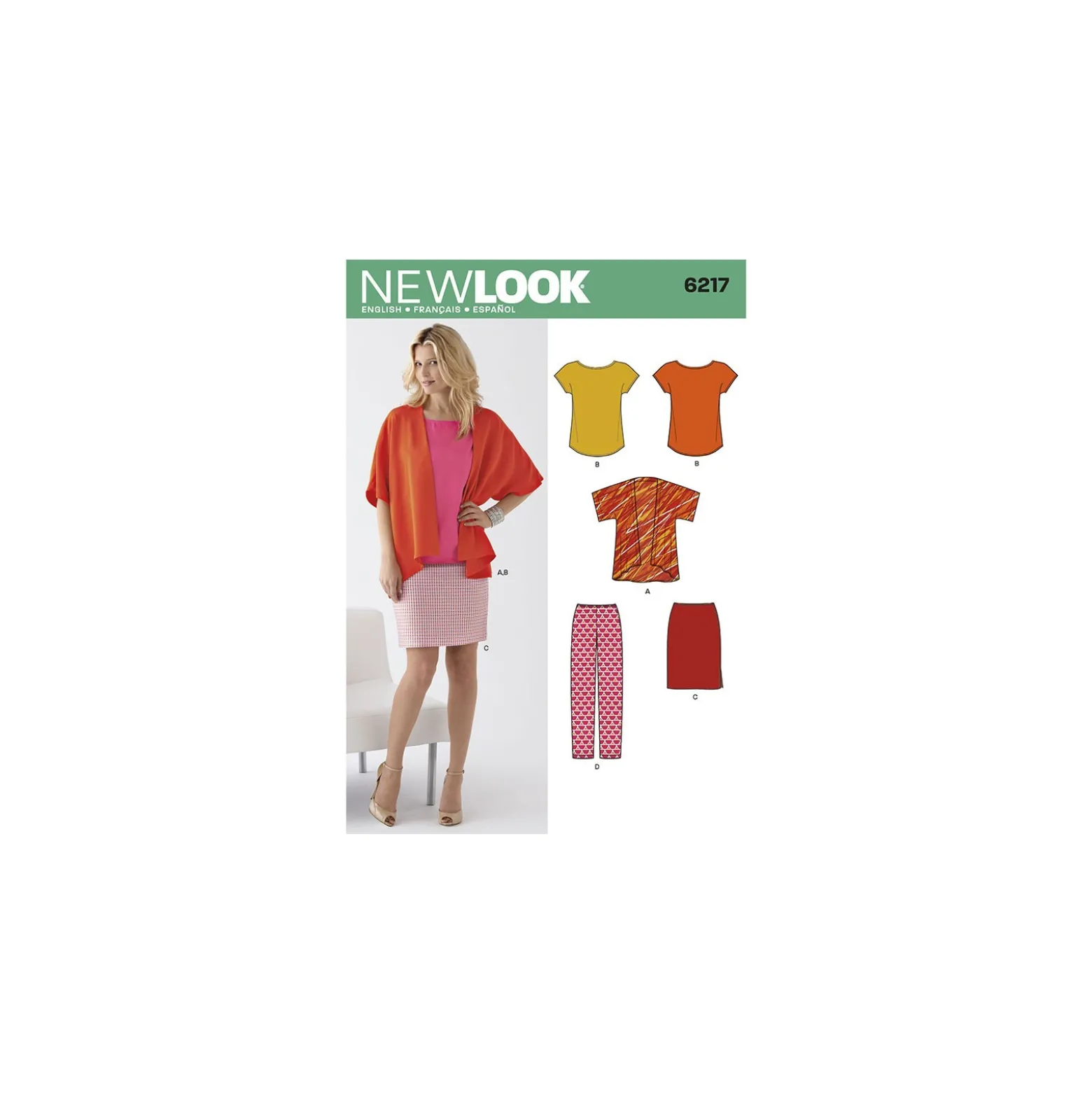 Patron Ensemble Femme - New Look 6217