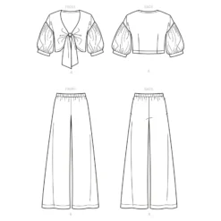 Patron Ensemble Femme - New Look 6677