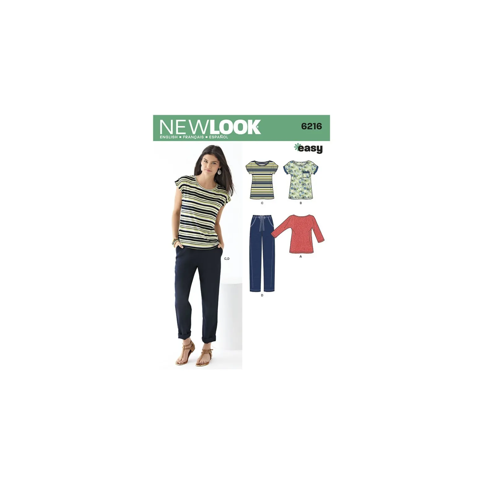 Patron Ensemble Femme - New Look 6216