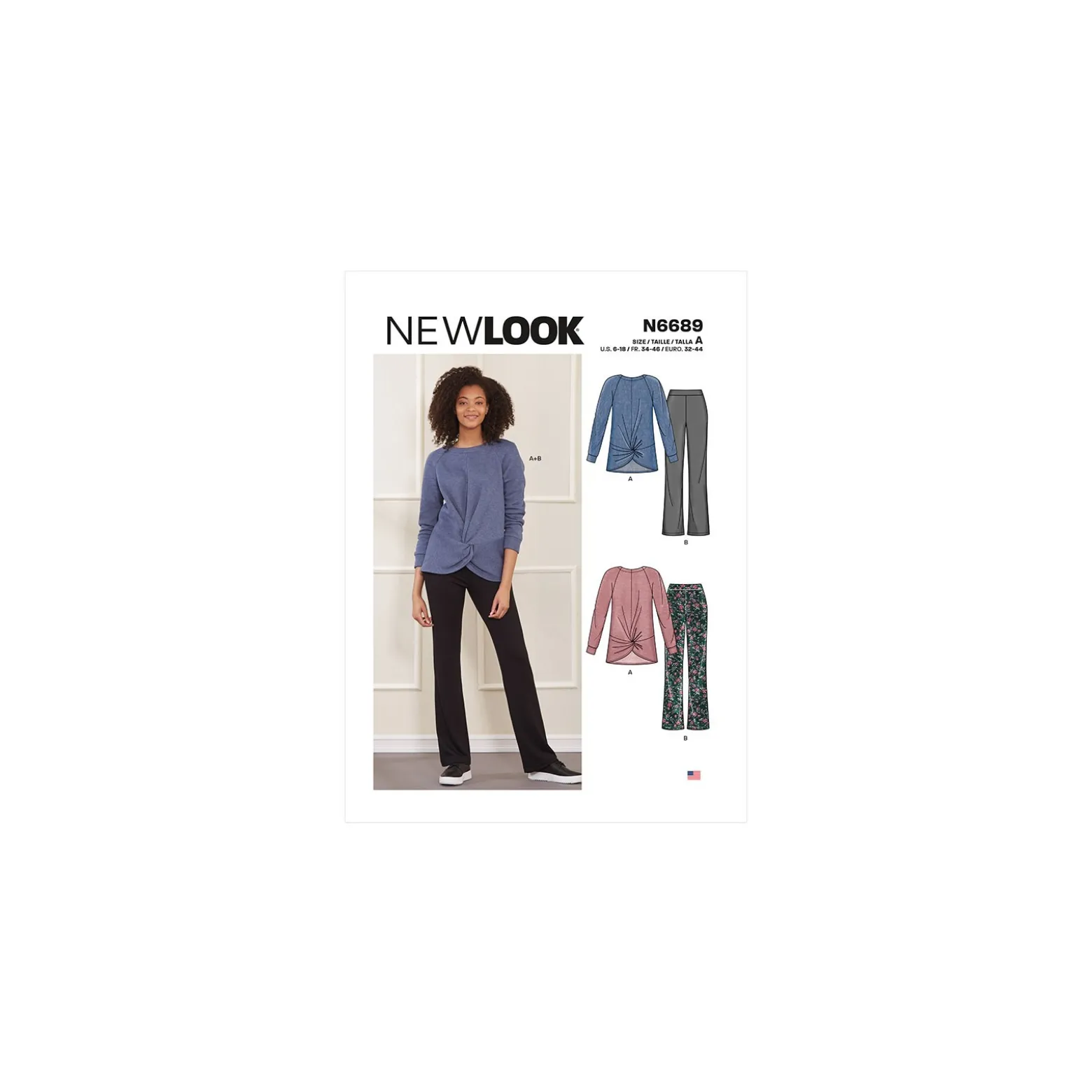 Patron Ensemble Femme - New Look 6689