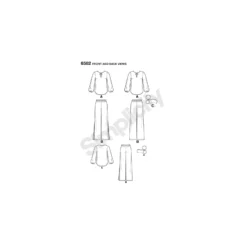 Patron Ensemble Femme - New Look 6582