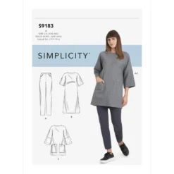 Patron ensemble Femme - Simplicity n°S9183