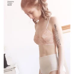 Patron Ensemble lingerie Femme - Simplicity n°8229