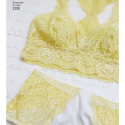 Patron Ensemble lingerie Femme - Simplicity n°8228