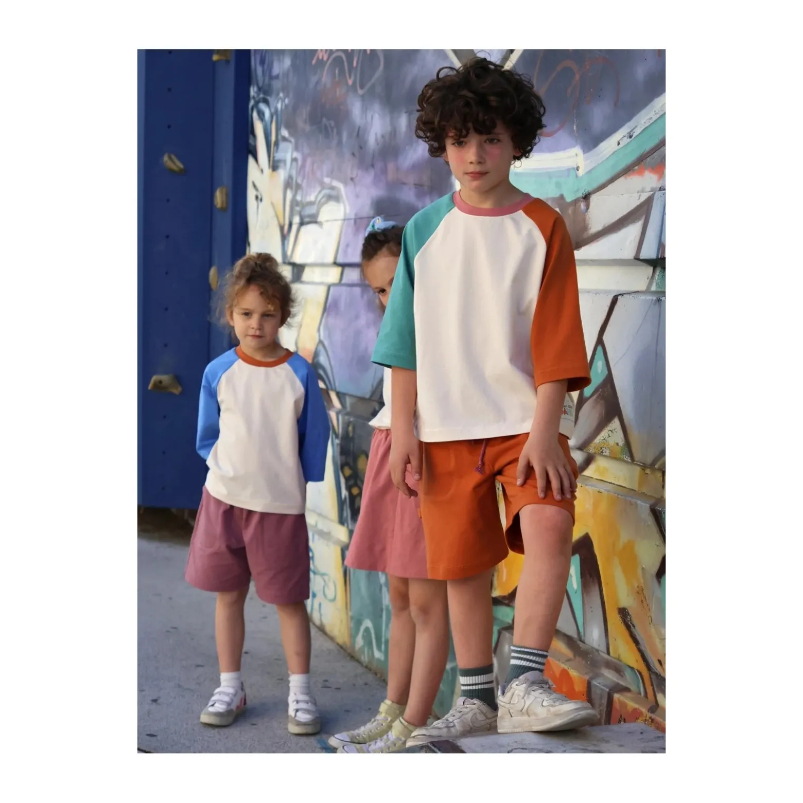 Patron ensemble t-shirt et bermuda Marmaï - Ollie
