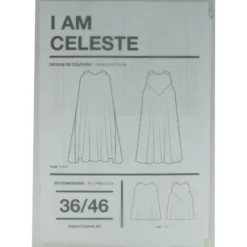 Patron Femme I AM Robe / Top- I amCeleste