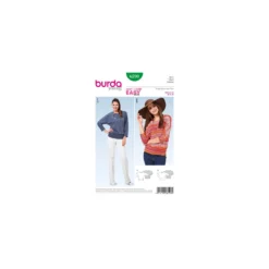 Patron Femme T-shirt Burda n°6590