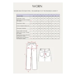 Patron Jean Maison Fauve - Worn