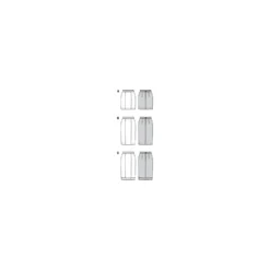 Patron jupe crayon Femme - Burda n°6112
