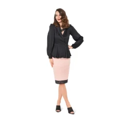 Patron jupe crayon Femme - Burda n°6112