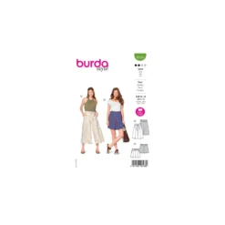 Patron jupe-culotte Femme - Burda n°6138