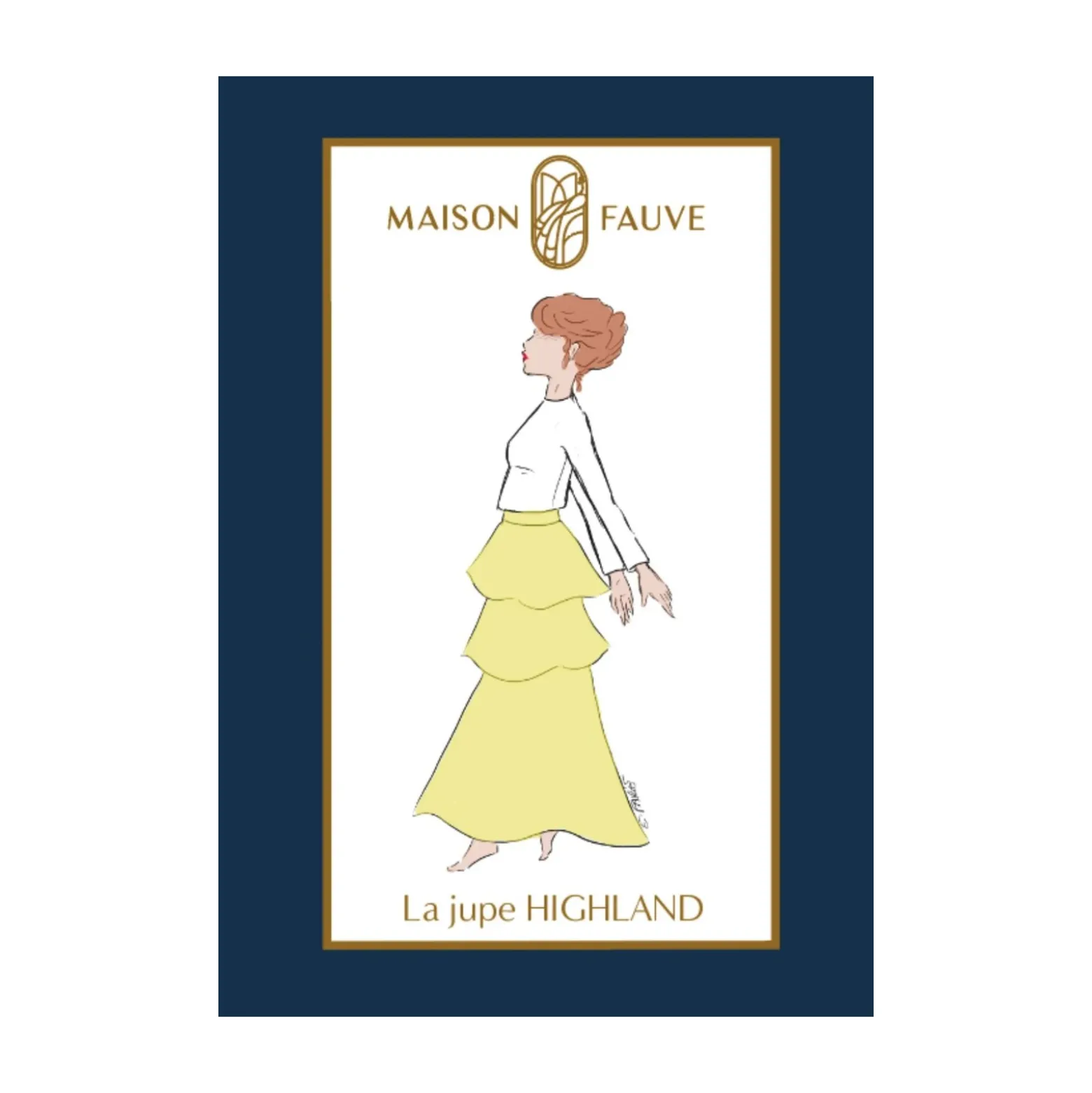 Patron Jupe Maison Fauve - Highland