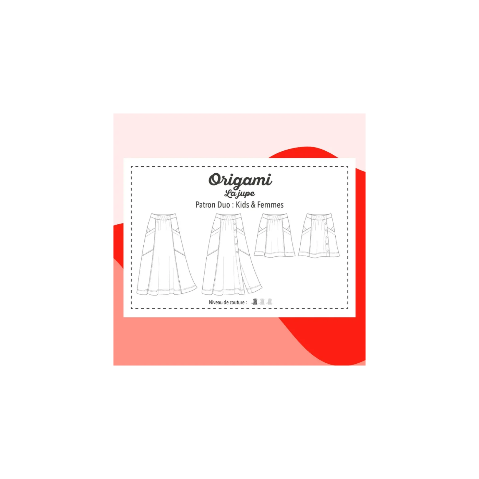 Patron jupe Marmaï - Origami