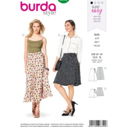 Patron Jupe Portefeuille Femme Burda N°6340