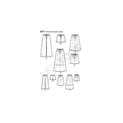 Patron Jupes Femme - New Look 6271