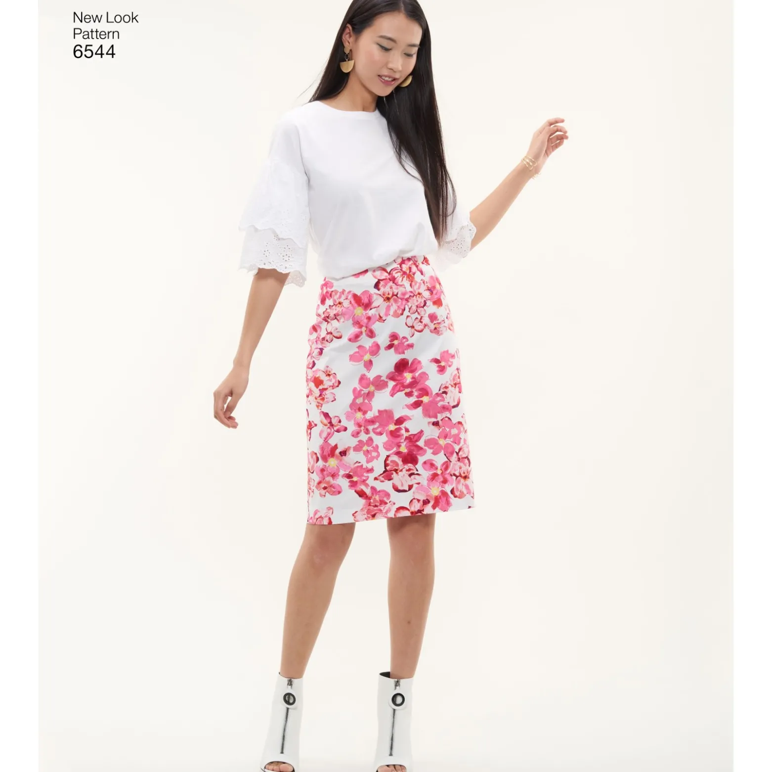 Patron Jupe TailleurFemme - New Look 6544