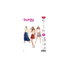 Patron jupe à volants Femme - Burda n°6116