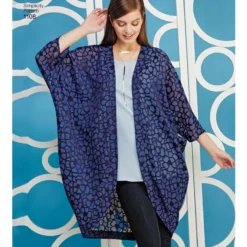 Patron Kimono à manches chauve-souris Femme - Simplicity n°1108