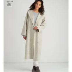 Patron Manteau à Capuche Femme - New Look 6585