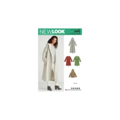 Patron Manteau à Capuche Femme - New Look 6585