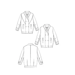 Patron Manteau Maison Fauve - Cliff