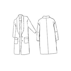 Patron manteau Maison Fauve - Pam